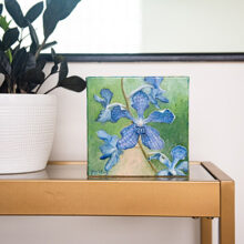 vanda orchid painting