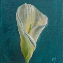 Calla Lilly painting