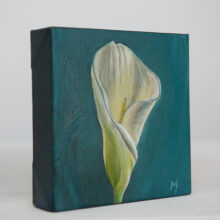 Calla Lilly oil painting