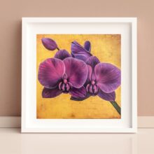 Orchid print