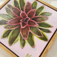 bromeliad painting