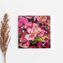 Bougainvillea card